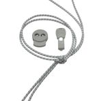 TexFoot Akıllı Kilitli Elastik Ayakkabı Bağcığı 120 cm Lastik Bağcık Elastic Shoelaces (BEYAZ)
