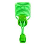 TexFoot Akıllı Kilitli Elastik Ayakkabı Bağcığı 120 cm Lastik Bağcık Elastic Shoelaces (N.YEŞİL)