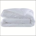 TexHoreca Tek Kişilik Yorgan Elyaf Silikon - 010 - Beyaz - 155 x 215 cm
