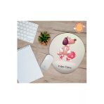 Texkid Kişiye Özel Para Çantası Taşıyan Köpek Temalı Mousepad Bilek Destekli