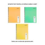 Text Pastel Defter A4 40 Yaprak Kareli 3 Adet