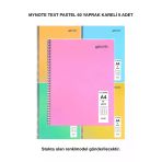 Text Pastel Defter A4 60 Yaprak Kareli 5 Adet
