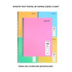 Text Pastel Defter A4 80 Yaprak Çizgili 5 Adet