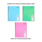 Text Pastel Defter A4 80 Yaprak Kareli 3 Adet