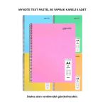 Text Pastel Defter A4 80 Yaprak Kareli 5 Adet