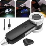 Texta Th-8019 30X Ayarlanabilir Çoklu Işıklı Usb Şarjlı El Büyüteci