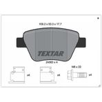 Textar 2456301 Fren Balatası Arka Gdb1841-fdb4316 Volkswagen Caddy-golf 6-jetta-a3 Bm 10- 5k0698451