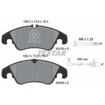 Textar Depomix Ön Balata Fişli Audi A4-A5-A6-A7-Q5 2008 - - A5 Sportback