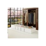 Textia Home 6'lı Çekmece Dolap Içi Düzenleyici Kutu Raf Set Bebek Eşyası Çocuk Odası Banyo Organizer/Fiyonk