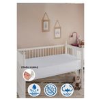 TEXTİLEGARDEN BEBEK ALEZ SIVI/SU GEÇİRMEZ %100 PAMUK YATAK KORUYUCU LASTİKLİ FİTTED ANNE YANI BEBEK ALEZİ