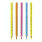 Textliner 1148 Fosforlu Kurşun Kalem Jumbo 5 Renk Set