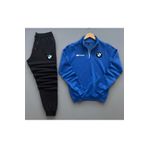 TEXTURA Unisex Bmw M Power Baskılı Yarım Fermuarlı Sweatshirt-Eşofman Altı Set