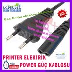 TEYP IŞILDAK TV LCD TV FİŞİ 2 PİN POWER KABLO 2 Uçlu Güç Kablosu