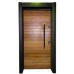 Tezdoor Çelik Kapı, Saruhan Renk Modelleri, Monoblok Kilit Sistemi 90X200Cm Sağ Açılım