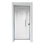 Tezdoor Sac Kasa, Tırnaklı Çelik Kapı, Daire Kapısı, Çelik Kapı, Ahşap Desenli Çelik Kapı Sağ Açılım