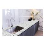 Tezgah Üstü Fayans Kaplama Folyosu Mutfak Tezgahı Kaplama Terrazzo Granit Taş 70 cm x 3 Metre