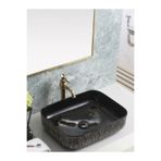 Tezgah Üstü Seramik Çanak Lavabo Banyo Lavabosu YYM-KTR-9002