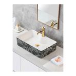 Tezgah Üstü Seramik Çanak Lavabo Banyo Lavabosu YYM-PRG-3009