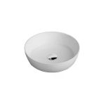 Tezgah Üstü Set Üstü Lavabo 45 Çap Yuvarlak Quarter Bath Round Line