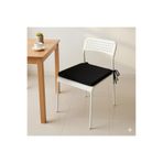 TEZKOTEKSTİL 40x40cm Düz Sünger Bağlama İpli Sandalye Minderi | Ev Tekstil Kumaşından | Kare Minder