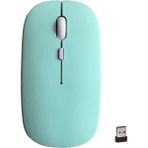TezMax Casper Via S10 10.1" Uyumlu Kablosuz Bluetooth Pilli Optik Mouse - Yeşil