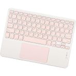 TezMax Chuwi HI10 x Tablet 10.1" Uyumlu Kablosuz Bluetooth Dahili Bataryalı Şarjlı Touchpad'li Türkçe Q Klavye - Pembe