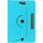 TezMax Reeder M10 Pro Lte 10.1" Dönerli Standlı Deri Tablet Kılıfı - Nano Cam Ekran Koruyucu - Turkuaz