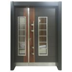 Tezwood 0157 Bina Giriş Kapısı,Ahşap Desenli Çelik Kapı,