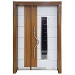 Tezwood 0163 Bina Giriş Kapısı,Eskitme Model Çelik Kapı,Villa Kapısı