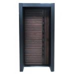 Tezwood 1559 Statik Kasalı Rustik Çizgili Model Çelik Kapı, Daire Kapısı, Villa Kapısı