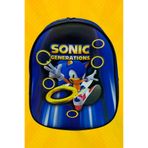 Tezzgelsin 598362119 Çocuk Anaokulu Kreş Mini Boy Kirpi Sonic Karakter 3D Baskılı 2-6 Yaş Okul Çantası Ve Sırt Çantası