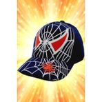 Tezzgelsin Erkek Çocuk 5-8 Yaş Pamuklu Spider Şapka - Lacivert - 5 - 8 Yaş