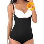 Tezzgelsin Kadın Lazer Kesim İnceltici Ve Toparlayıcı Göğüs Altı Askılı Body Korse