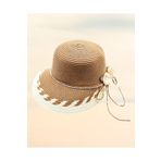 Tezzgelsin Kadın Organik Hasır Yazlık Cloche Şapka 718952222