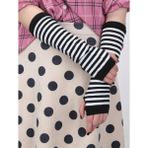Tezzgelsin Unisex Ikili Tek Parmak Punk Kolluk Eldiven - Apricot Blush Heather - Standart