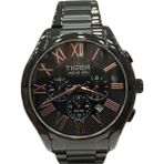TF-03219SS Tıger Çelik Erkek Saati - Altın