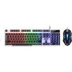 TF-230 Rgb Gaming Klavye Mouse Seti | Oyuncular Için Işıklı Klavye & Mouse Set Türkçe Alfabe