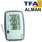 TFA 30.5024 Kablolu Sıcaklık Ve Nem Ölçer