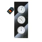 Tfa Dostmann Analog Hava Durumu İstasyonu Arduvazdan Yapılmış, 20.3018, Barometre, Termometre, Higrometre, Alman Aile Şirketi, İç Mekan Kullan�