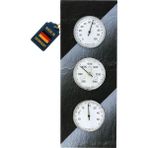 Tfa Dostmann Analog Hava Durumu Istasyonu Arduvazdan Yapılmış, 20.3018, Barometre, Termometre, Higrometre, Alman Aile Şirketi, Iç Mekan Kullanımı Için, Sıcaklık ve Nem, Arduvaz Dahil