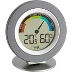 Tfa Dostmann Cosy Dijital Oda, Ortam Sıcaklık ve Nem Ölçer, Termometre-Higrometre TM832.1015.10 - Gri