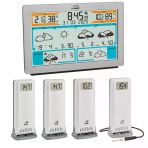 Tfa Dostmann Wlan Hava Durumu İstasyonu Tfa.me Id-02, 35.8100.54.99 Wetter.com'dan 3 İla 6 Günlük Özel, Profesyonel Hava Durumu Tahmini, Çevrimi