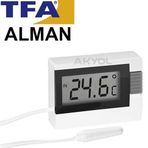 TFA İç Dış Ölçer Mini Termometre
