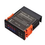 TFixol Dijital Termostat SHT2000 Sıcaklık Regülatörü AC 110~220V Buzdolabı Termostatı Isıtma/Soğutma/Nemlendirme/Nem Alma/Sıcaklık Düzeltme/Nem Desteği Siyah