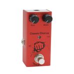 TFixol EF-05 Elektro Gitar Efekt Pedalı Taşınabilir Gitar Efekti Tekli Elektro Gitar Efekt Pedalı True Bypass ile - Classic Chorus (Kırmızı) Kırmızı
