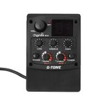 TFixol G-Tone GT-6 Akustik Gitar Preamp Piezo 3 Bantlı EQ Ekolayzer Tuner Reverb/Delay/Chorus/Geniş Efektler