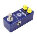 TFixol Gitar Korosu Pedalı Elektro Gitar Efekt Pedalı Gerçek Bypass Çinko Alaşımlı Kabuk DC 9V 6.35mm Giriş/Çıkış Arayüzü e/Derinlik 2 Düğmeler Gitar Korosu Efektörü Mavi