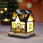 TFixol Light Village House ature Neşeli Dekorasyonlar Ev İçin Noel Süsleri Noel Yeni Yıl-C Tarzı Siyah C Stili