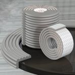 TFXXSJWY Bebek için Yumuşak Ekstra Geniş Kenar Koruyucu, 2,0 m Bebek Prova Kenar Korumaları Dolgu Kendinden Yapışkanlı Çift Taraflı Bant, Güvenlik Korumaları Keskin Kenarlar, Masa, Çalışma Masası, Mobilya için