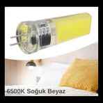Tg Tek-İş Global G4 Cob LED Ampul 6500K Soğuk Beyaz Silikon Kapsül LED Aydınlatma - 1 - 10 W - Cool White